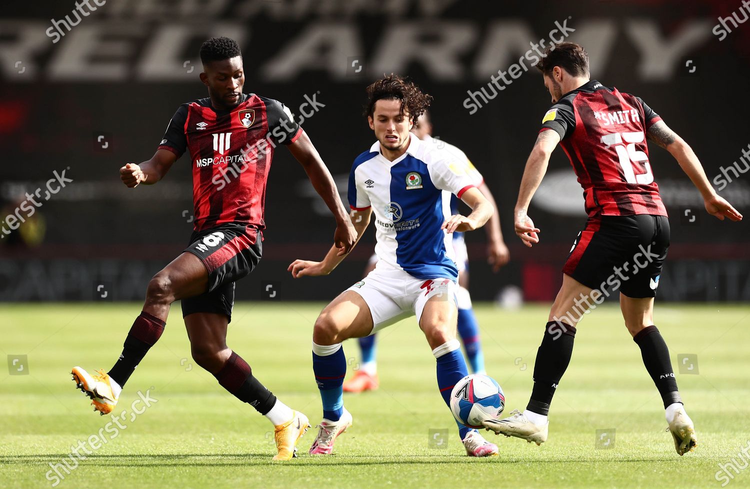 Jefferson Lerma Bournemouth Lewis Travis Blackburn Rovers Redaktionelles Stockfoto Stockbild Shutterstock