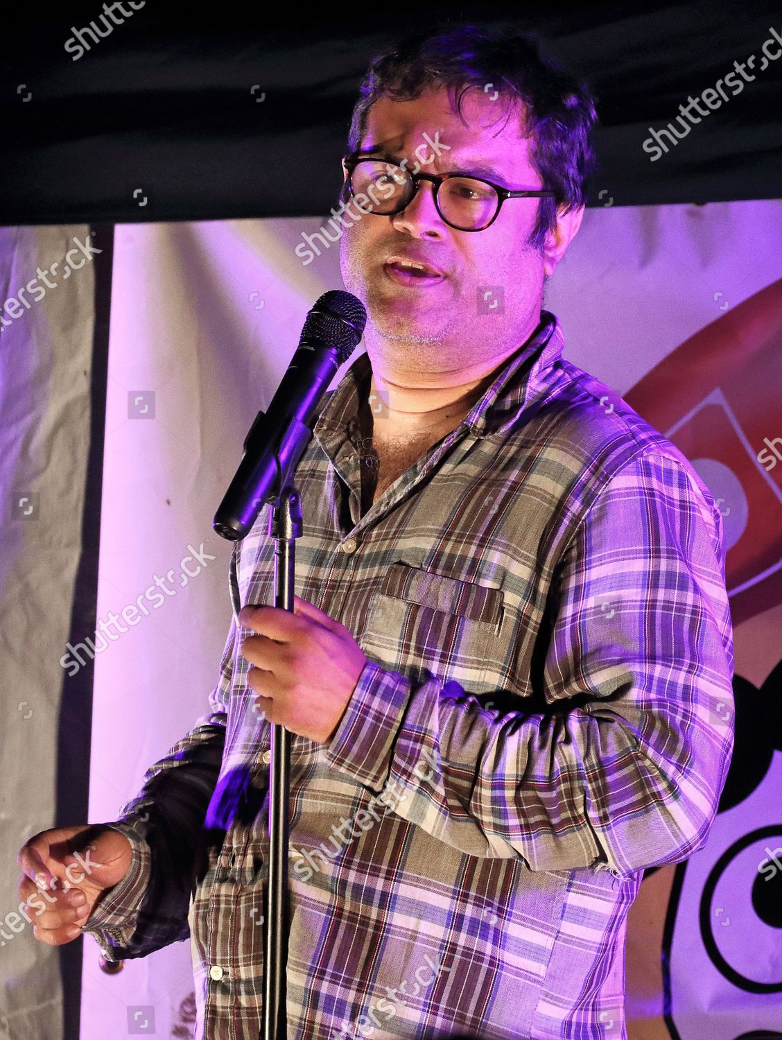 Paul Sinha Performs Live Socially Distanced Stand Editorial Stock Photo Stock Image Shutterstock