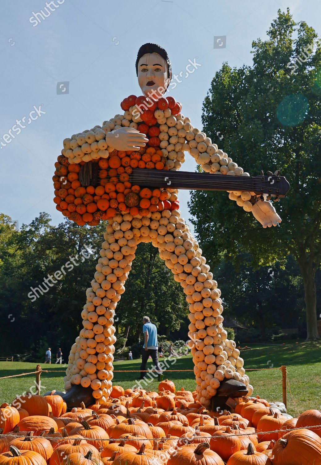 Figure Shaped Pumpkins Representing Elvis Presley Editorial Stock Photo -  Stock Image | Shutterstock