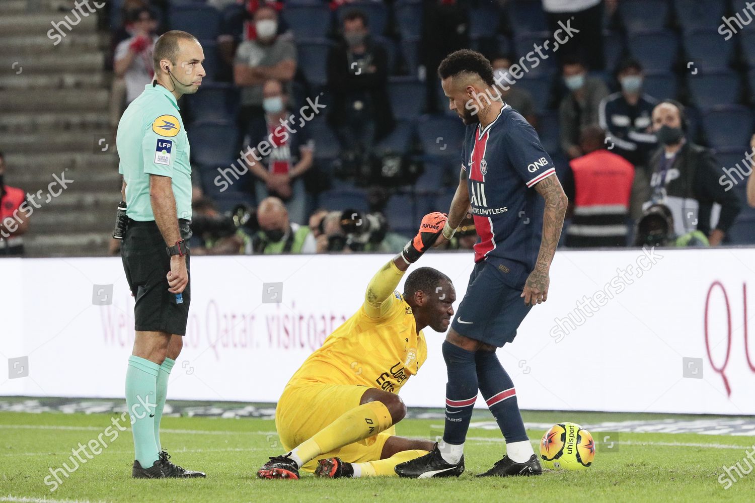 Steve Mandanda De Olympique De Marselha Imagem Editorial - Imagem