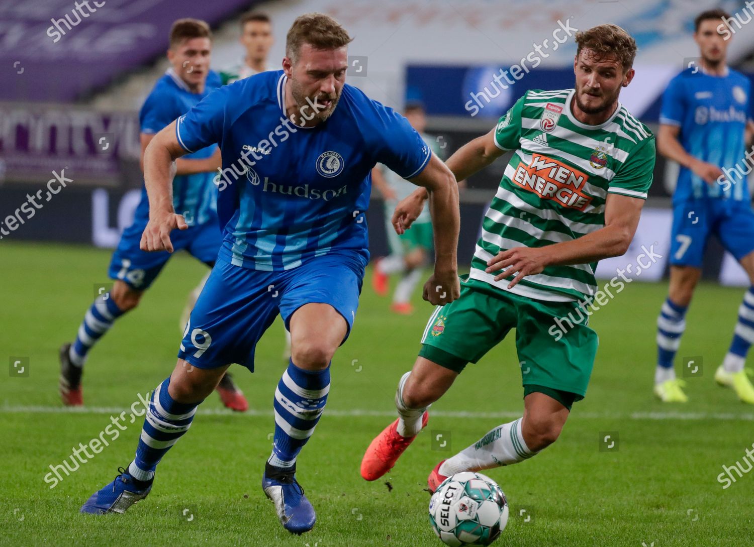 Laurent Depoitre Kaa Gent L Maximilian Hofmann Editorial Stock Photo Stock Image Shutterstock