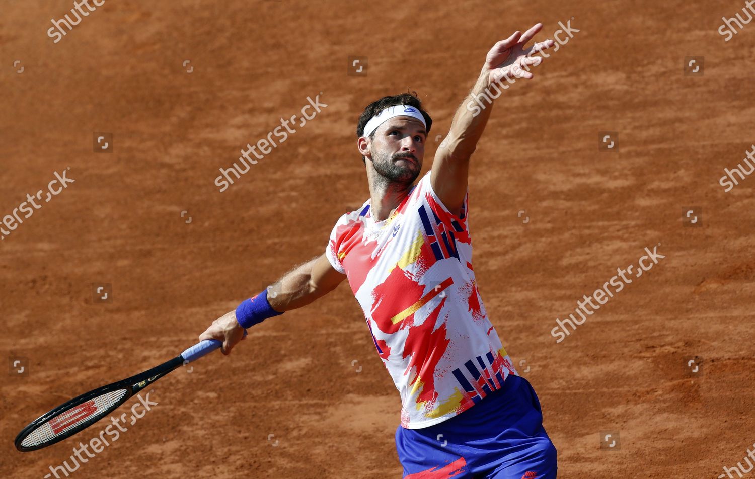 Grigor Dimitrov Bulgaria Action During His Editorial Stock Photo ...