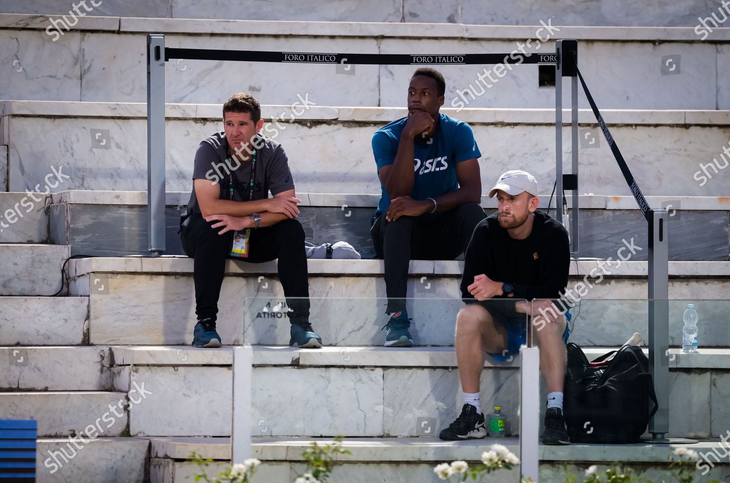 Gael Monfils Watches Girlfriend Elina Svitolina During Editorial Stock Photo Stock Image Shutterstock