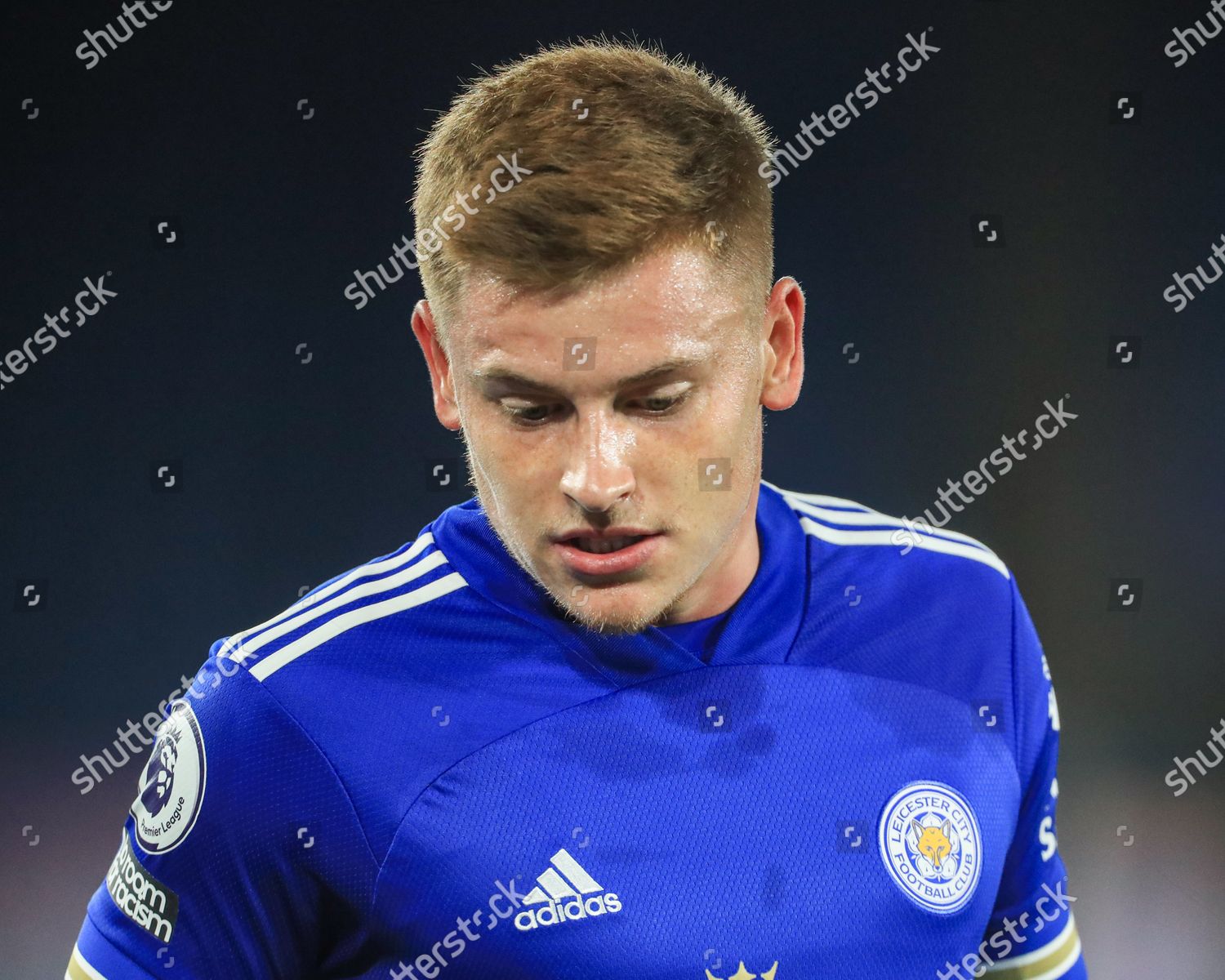 Harvey Barnes 15 Leicester City During Editorial Stock Photo Stock