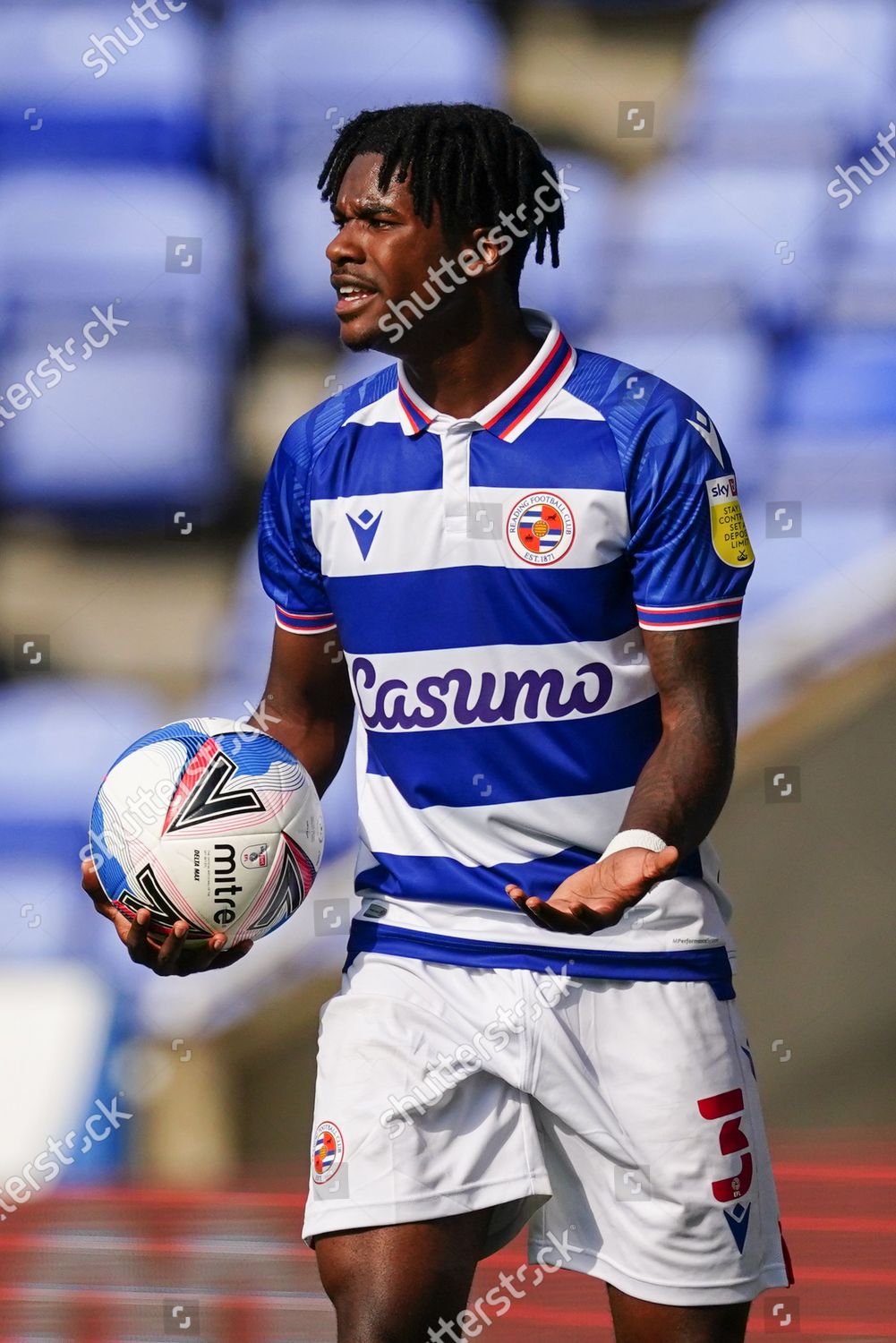 Omar Richards Reading Reacts Referee Editorial Stock Photo - Stock ...