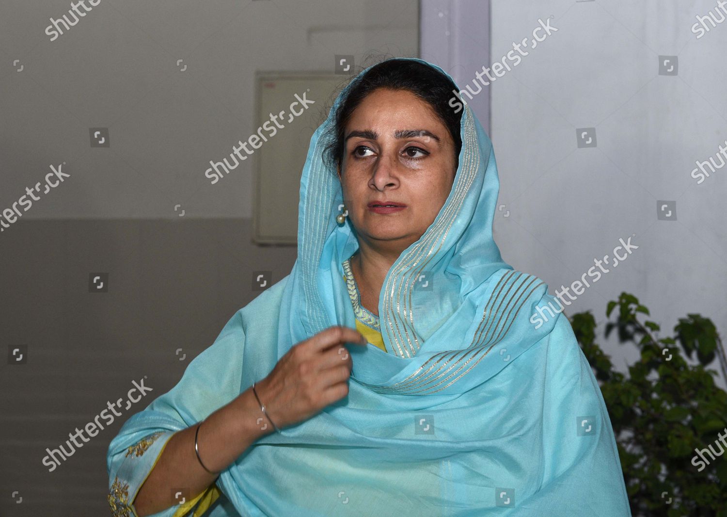 Former Union Minister Food Processing Editorial Stock Photo