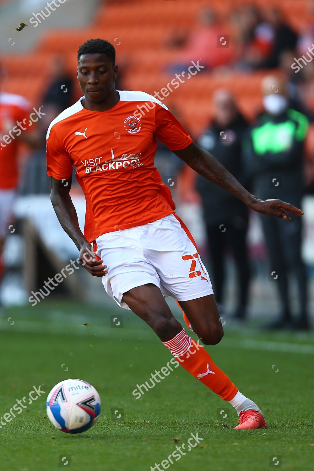 Blackpools Marvin Ekpiteta Editorial Stock Photo Stock Image