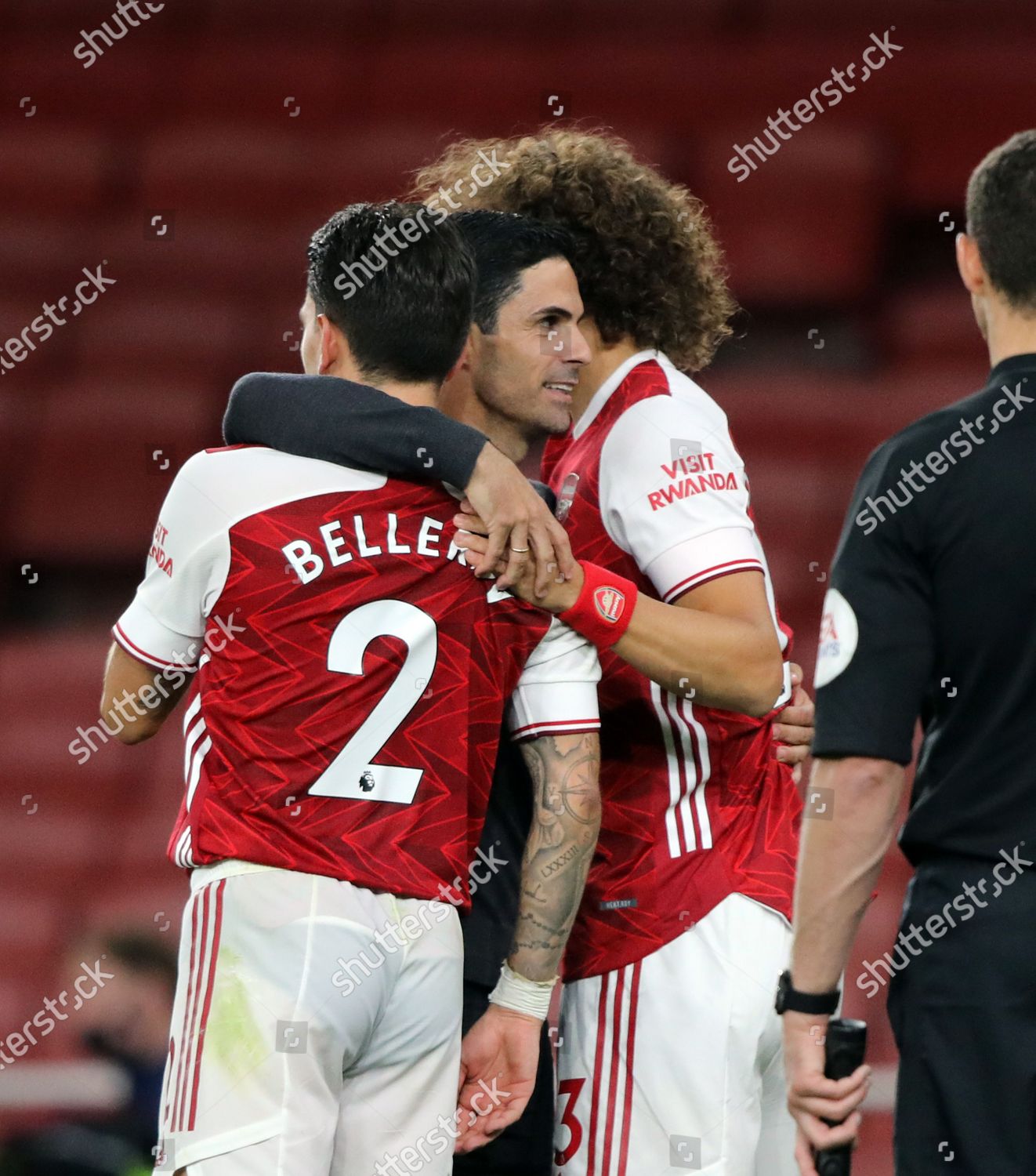 Mikel Arteta Arsenal Head Coach Hugs Editorial Stock Photo - Stock ...