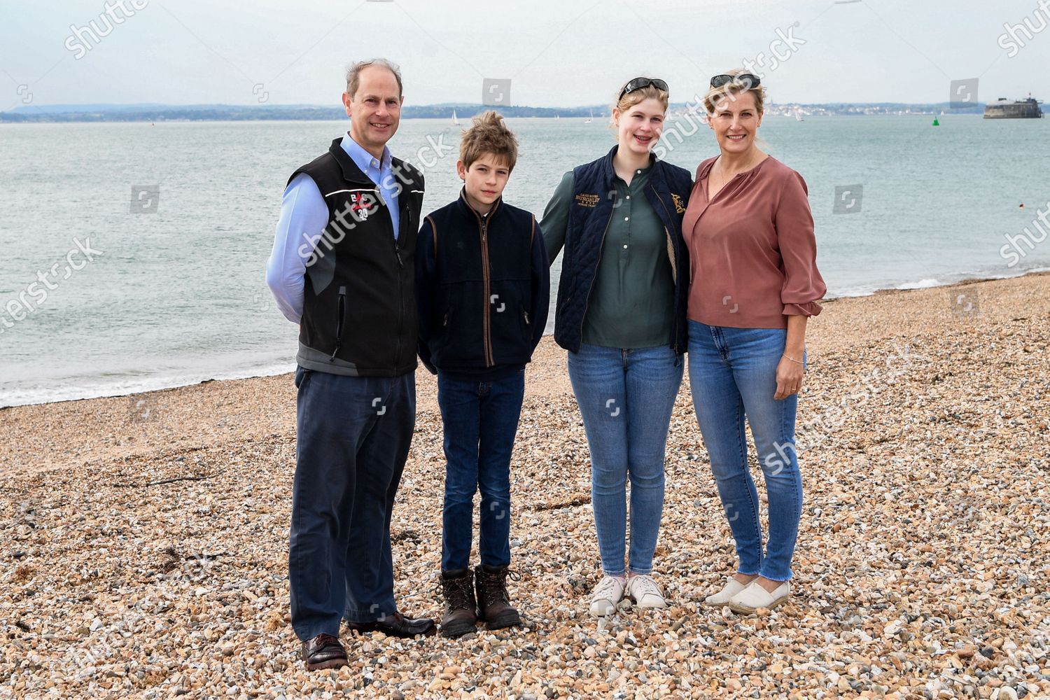 Prince Edward James Viscount Severn Lady Editorial Stock Photo Stock
