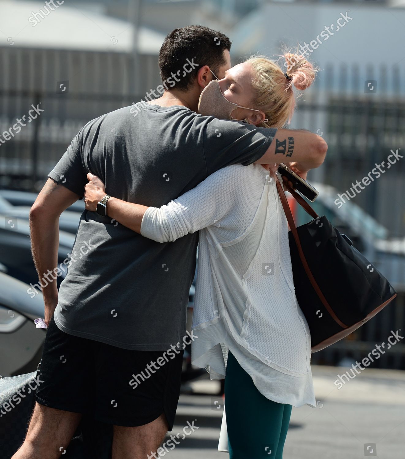 Jesse Metcalfe Sharna Burgess Editorial Stock Photo - Stock Image