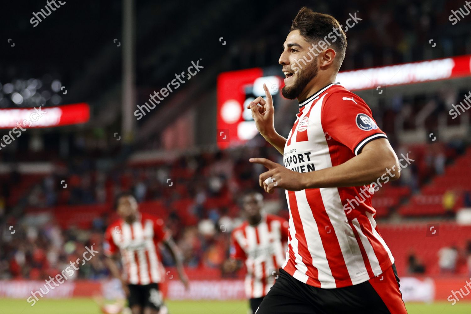 Maximiliano Romero Psv Eindhoven Celebrates 21 Editorial Stock Photo