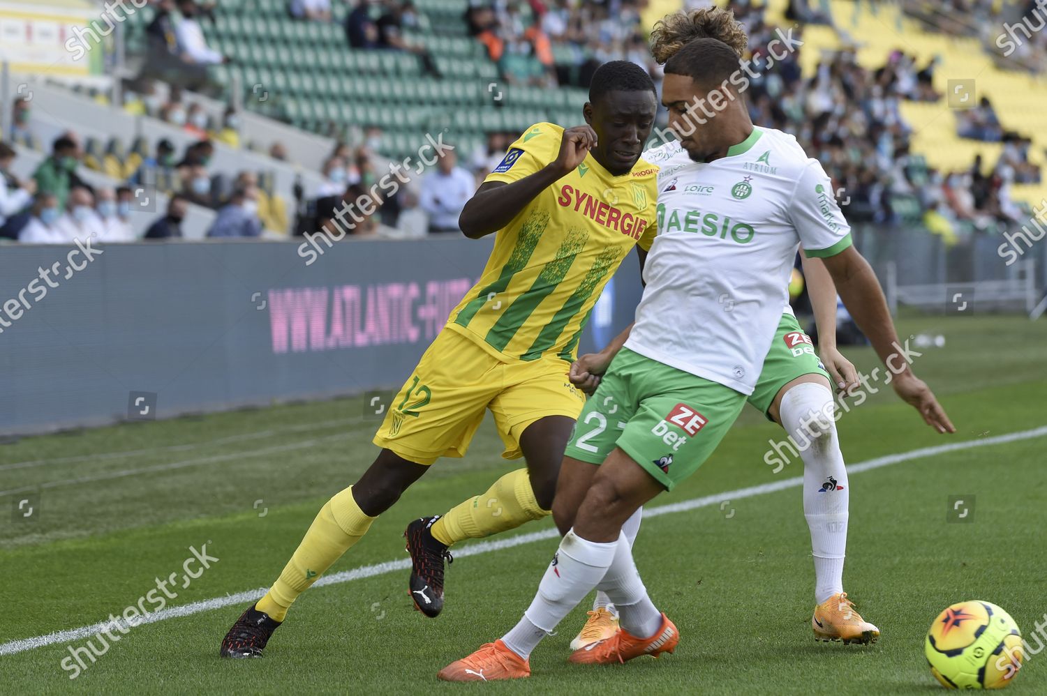 Nantes French Defender Dennis Appiah Vies Ball Editorial Stock Photo Stock Image Shutterstock