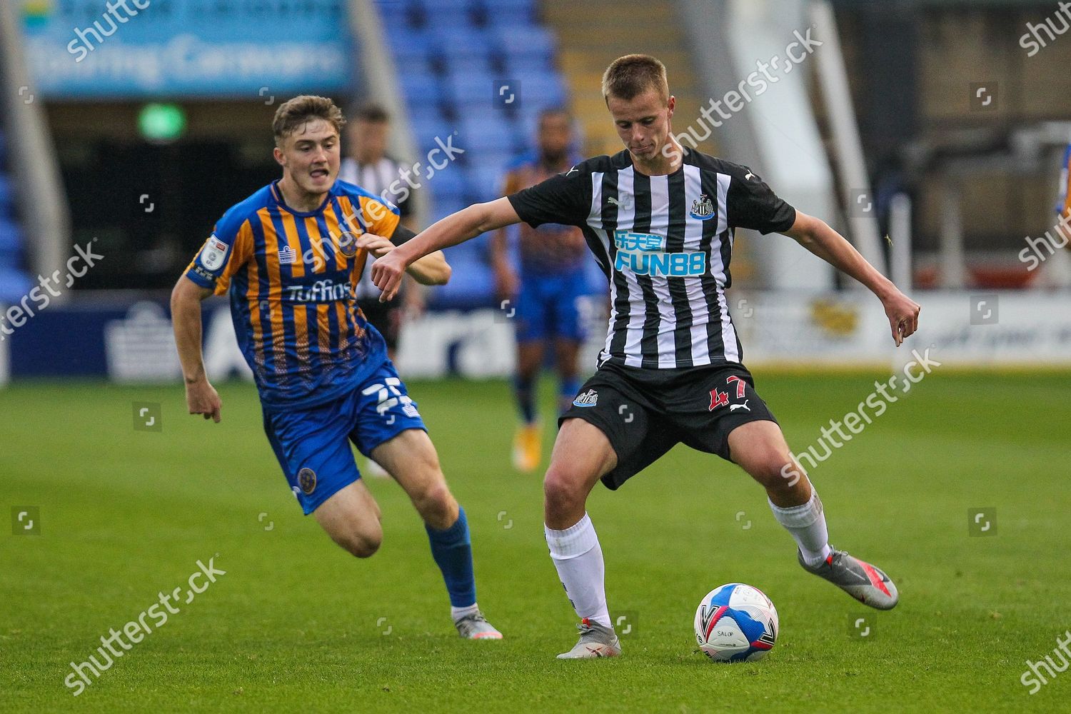 Niall Brookwell Newcastle United During Efl Editorial Stock Photo ...