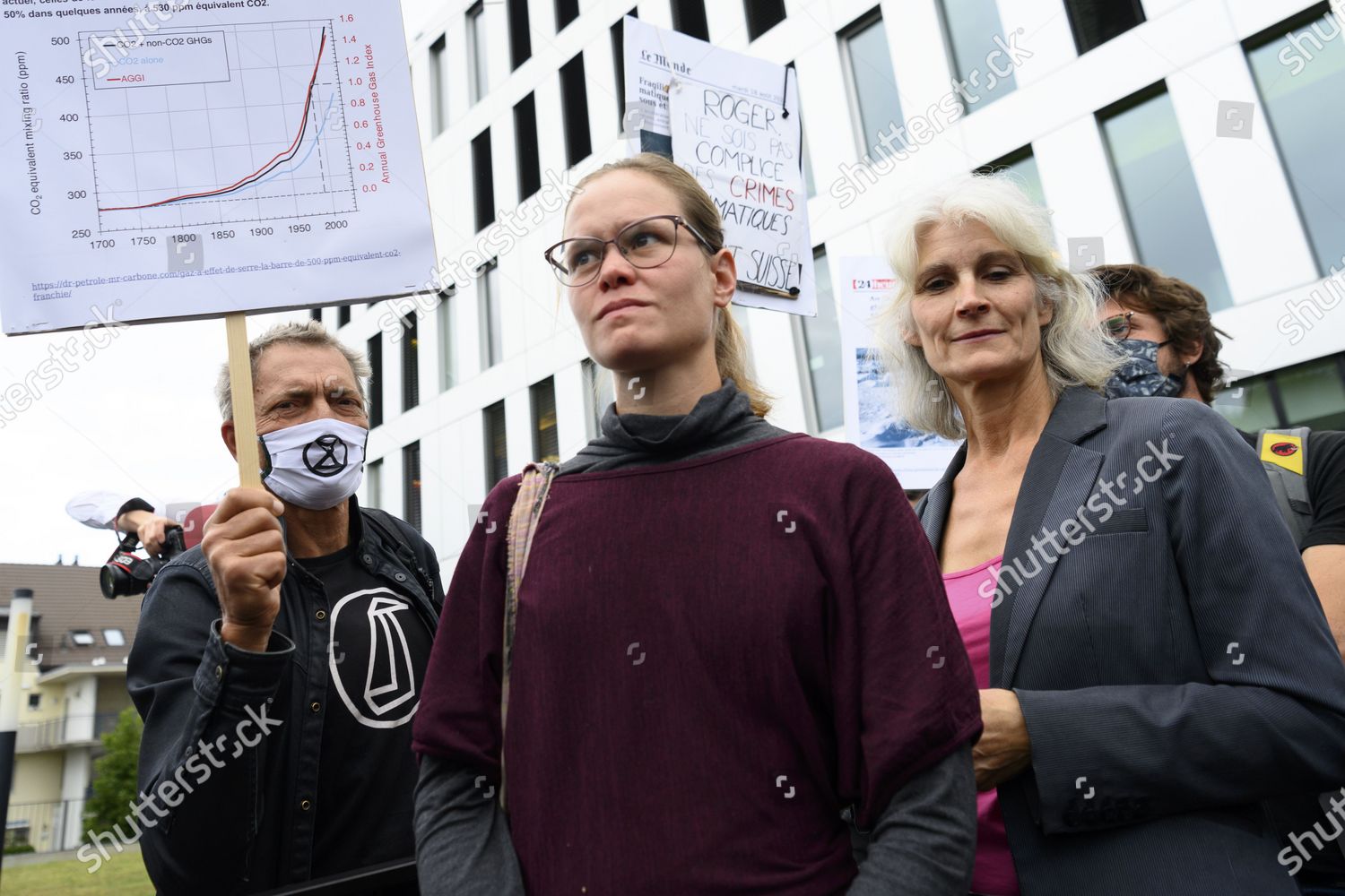 Climate Activist Beate Thalmann C Lawyer Irene Editorial Stock Photo Stock Image Shutterstock