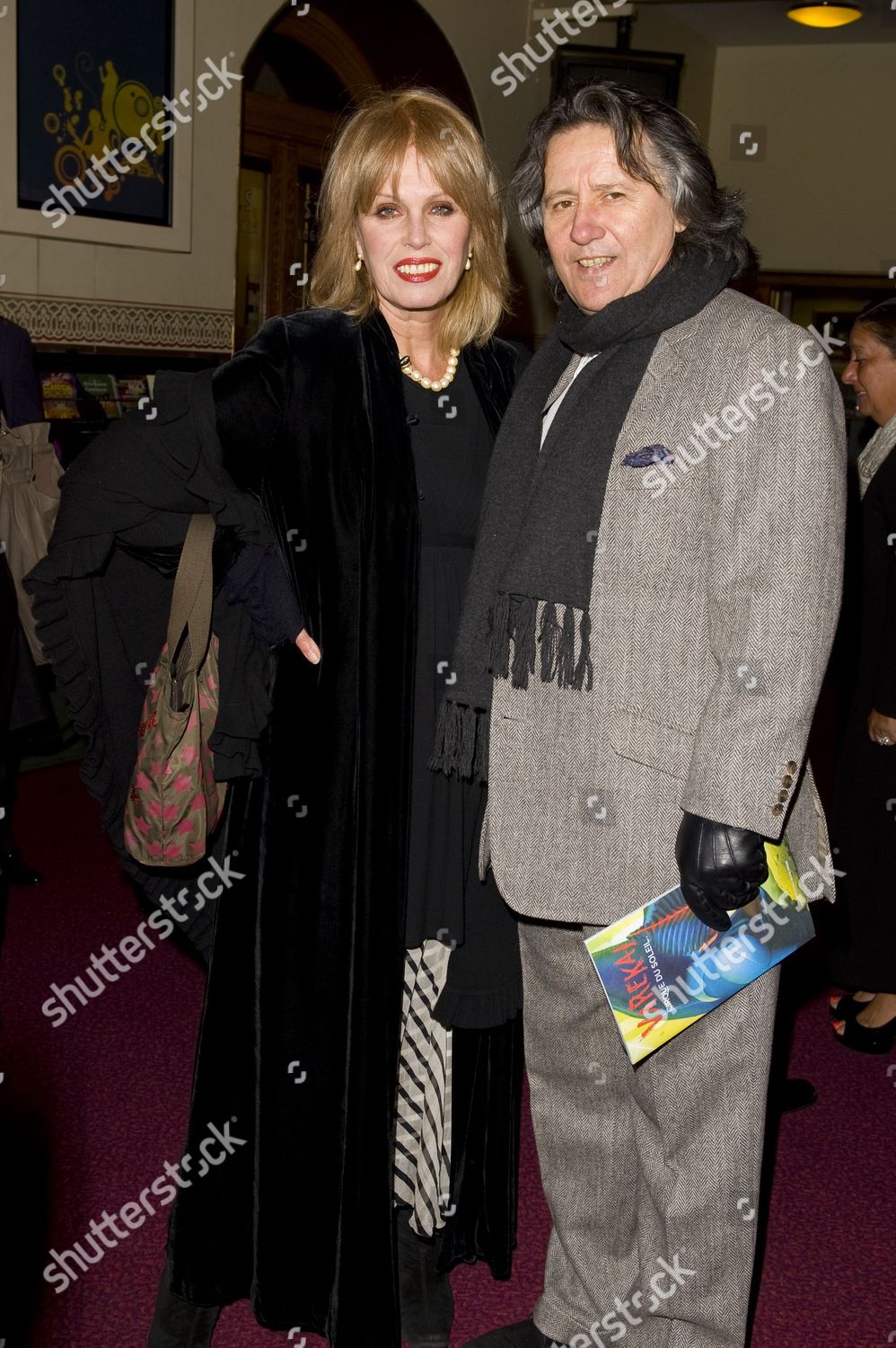 Joanna Lumley Husband Stephen Barlow Editorial Stock Photo - Stock ...