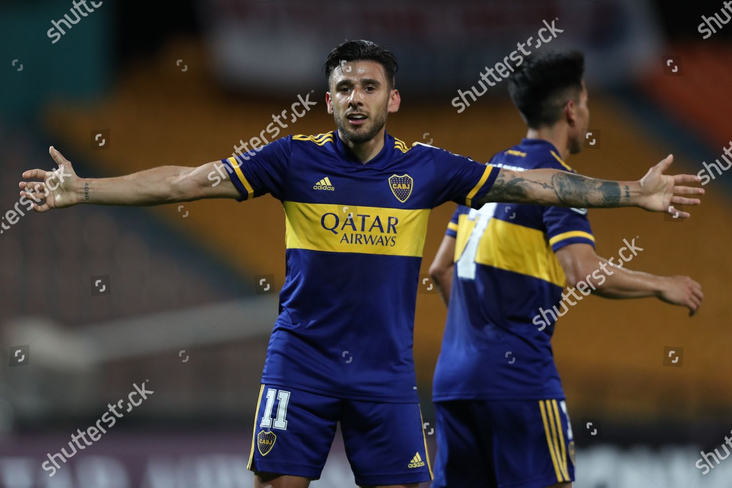 Eduardo Salvio Boca Juniors Celebrates After Scoring Editorial Stock Photo Stock Image Shutterstock