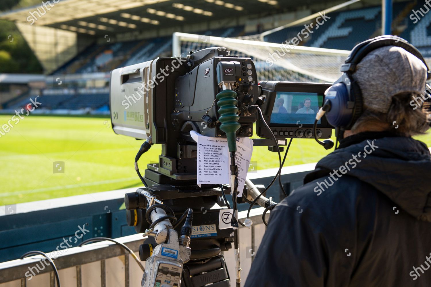 Tv Camera Person Editorial Stock Photo Stock Image Shutterstock