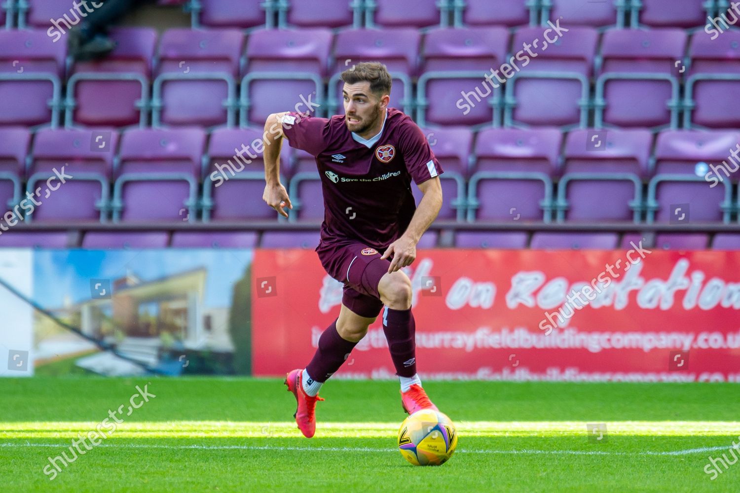 Ben Garuccio 3 Heart Midlothian Fc Editorial Stock Photo Stock Image