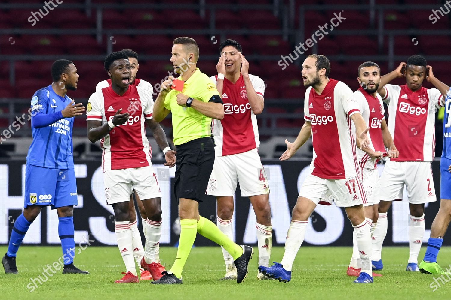 Edson Alvarez 5l Ajax Reacts After Being Editorial Stock Photo Stock Image Shutterstock