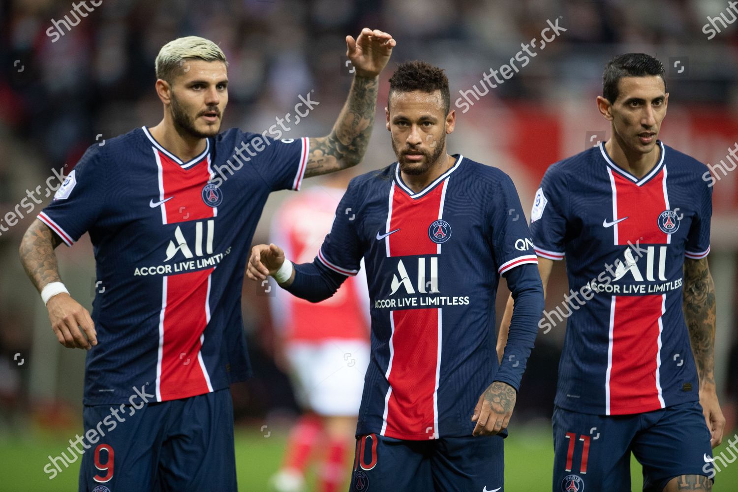 Mauro Icardi L Paris Saintgermain Celebrates His Editorial Stock Photo Stock Image Shutterstock