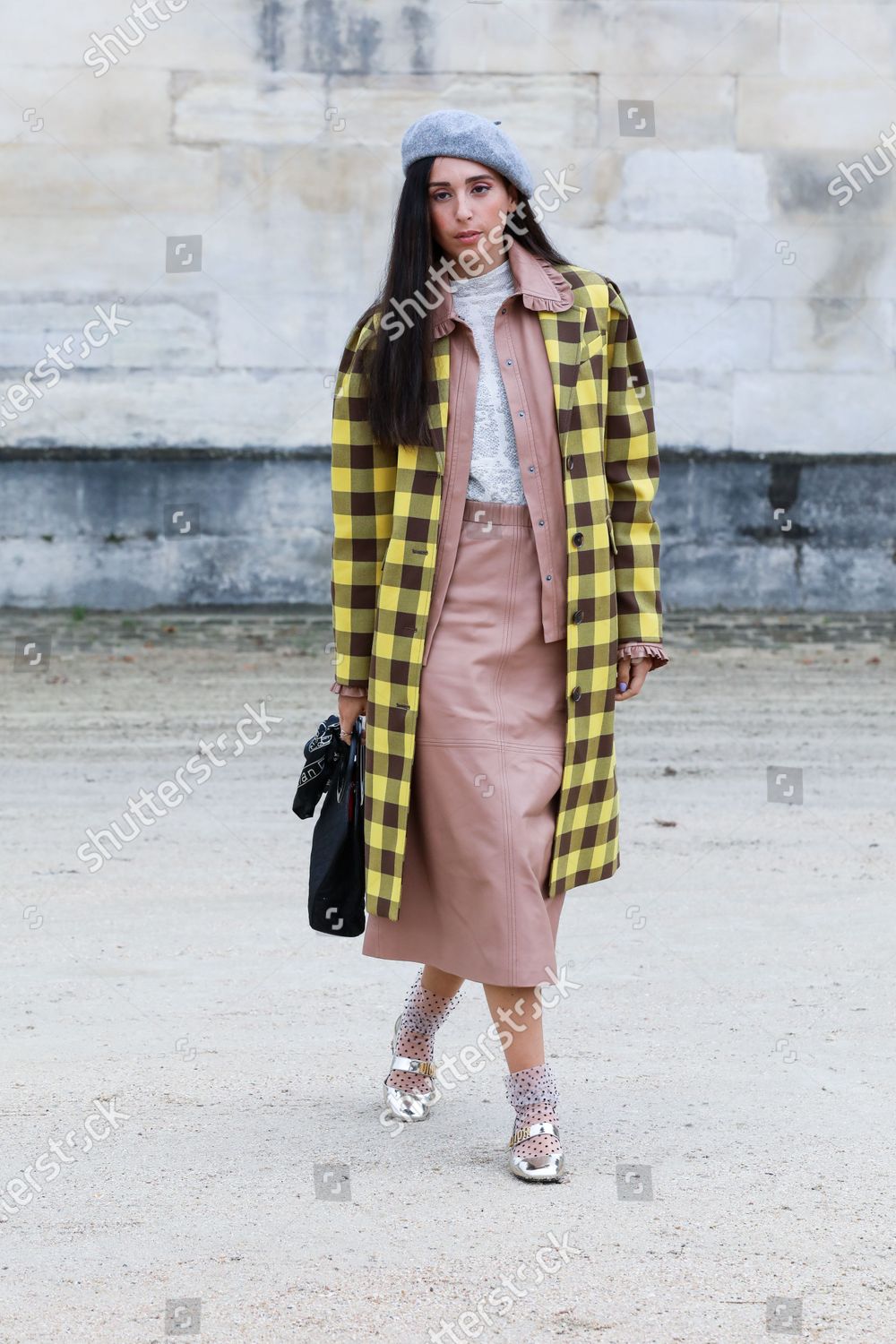 Street Style Dior Spring Summer 21 Fashion Editorial Stock Photo Stock Image Shutterstock