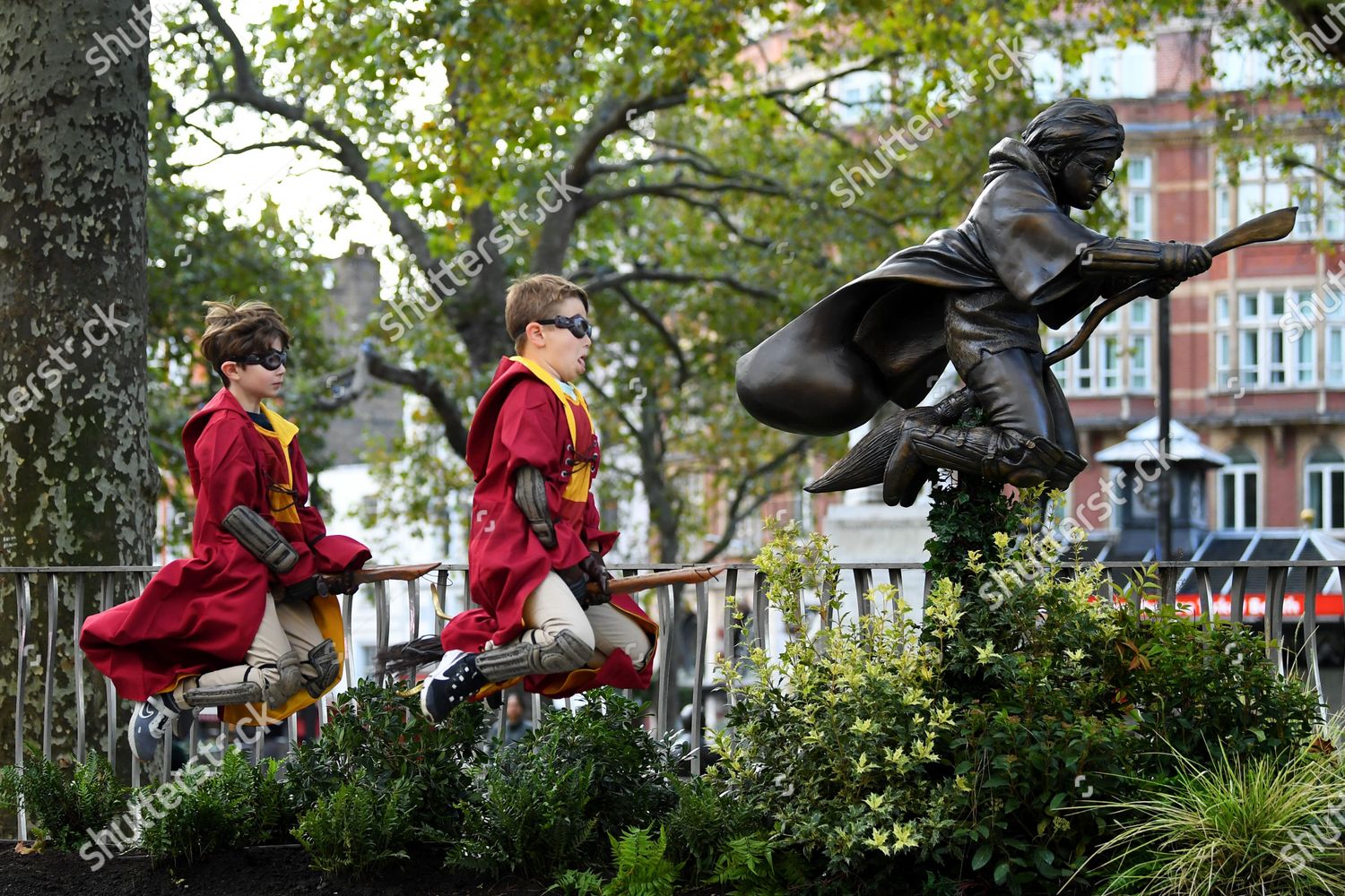 New Statue Harry Potter Unveiled Leicester Editorial Stock Photo