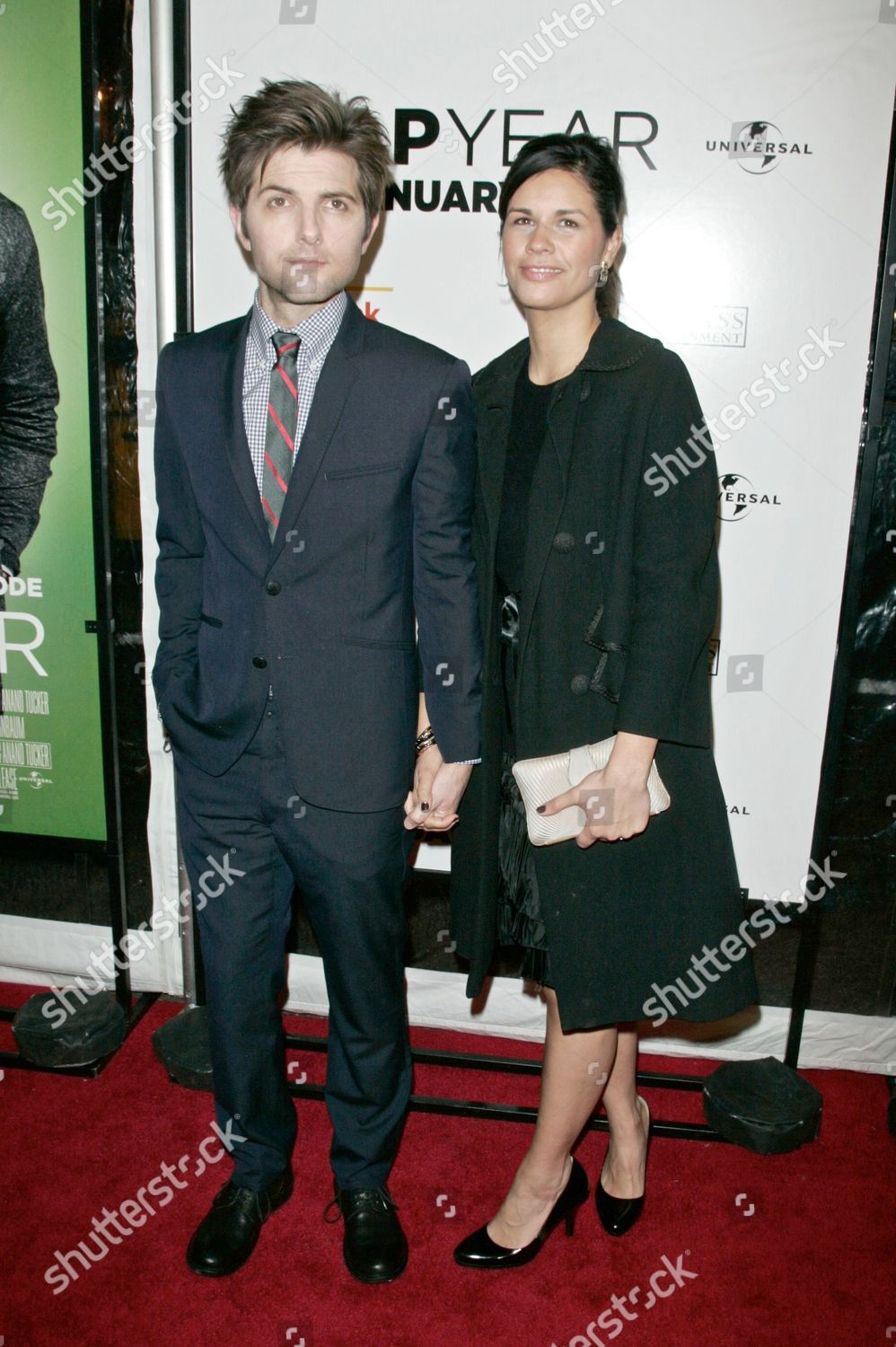 Adam Scott Naomi Sablan Editorial Stock Photo - Stock Image | Shutterstock