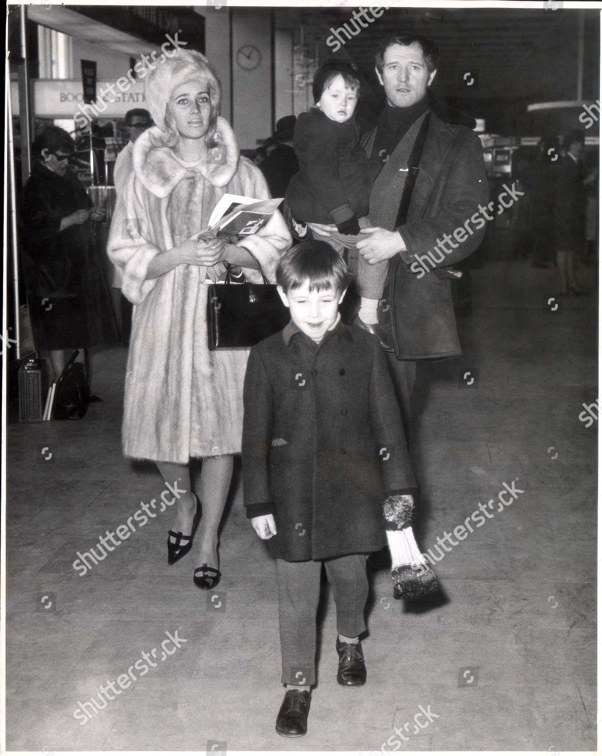 Actor Richard Harris London Airport His Wife Editorial Stock Photo Stock Image Shutterstock