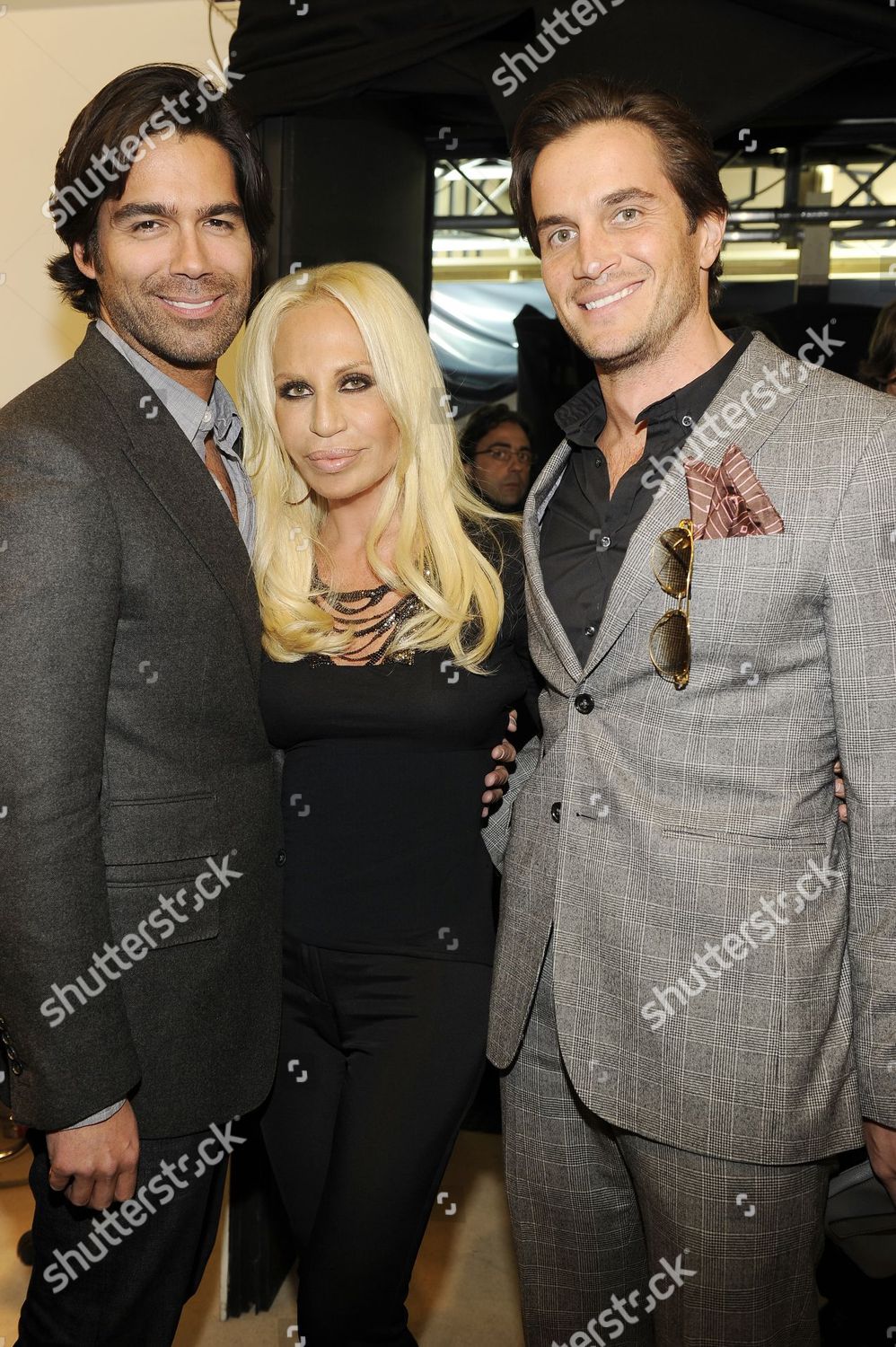 Brian Atwood Donatella Versace Guest Editorial Stock Photo Stock Image Shutterstock