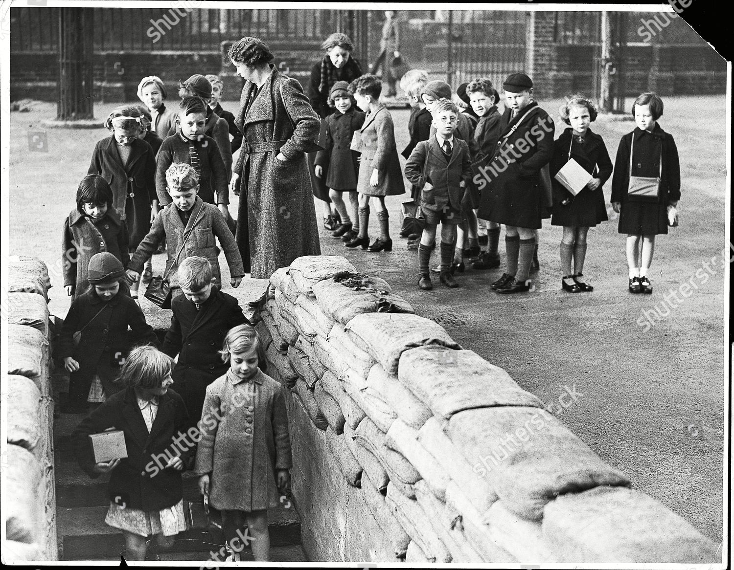 World War Ii Children Who Remained Areas Editorial Stock Photo Stock Image Shutterstock