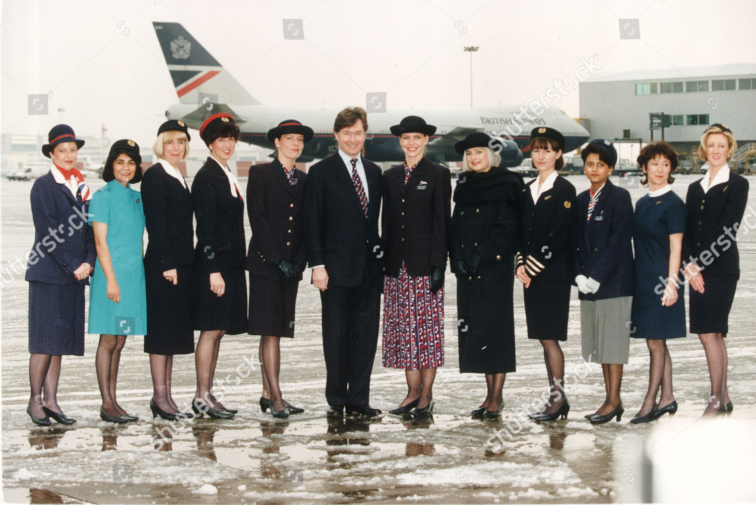 Ba British Airways Stewardesses British Airways Uniforms Editorial Stock Photo Stock Image Shutterstock