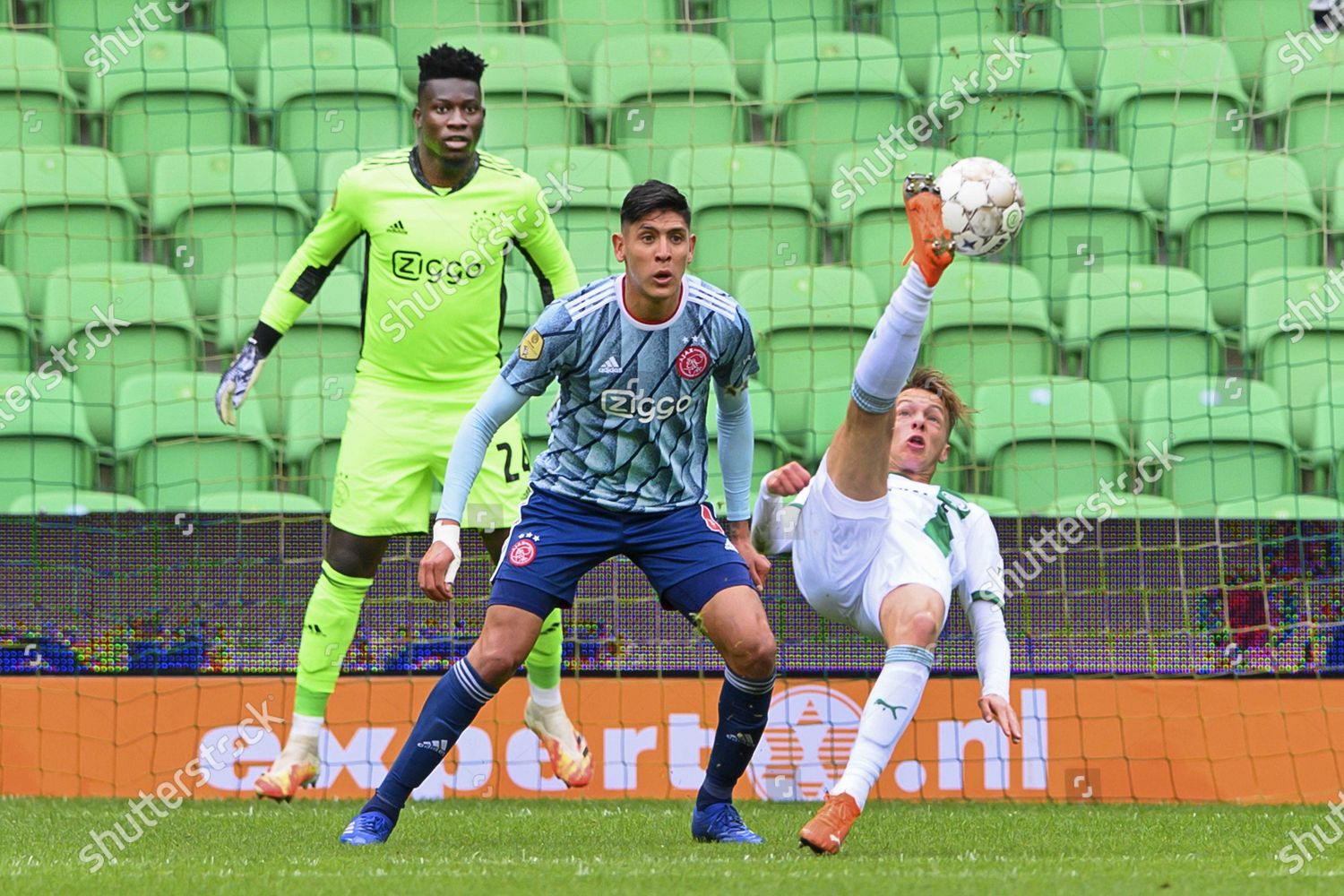 Lr Ajax Keeper Andre Onana Edson Alvarez Editorial Stock Photo Stock Image Shutterstock