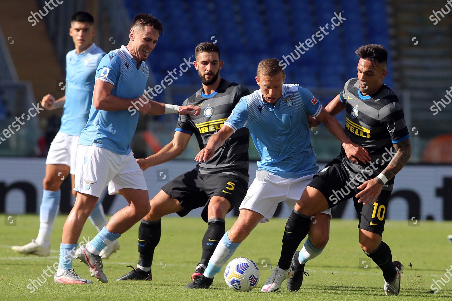 Rome Italy 0410 Lucas Leiva Lazio Lautaro Editorial Stock Photo Stock Image Shutterstock