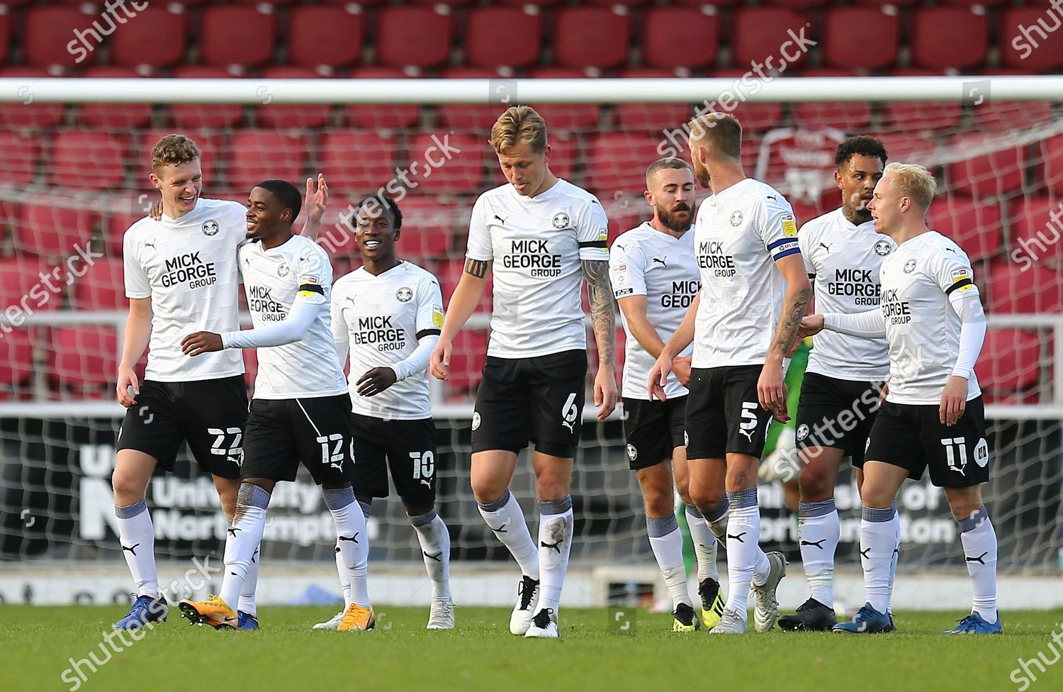 Reece Brown Peterborough United Celebrates Scoring His Editorial Stock Photo Stock Image Shutterstock