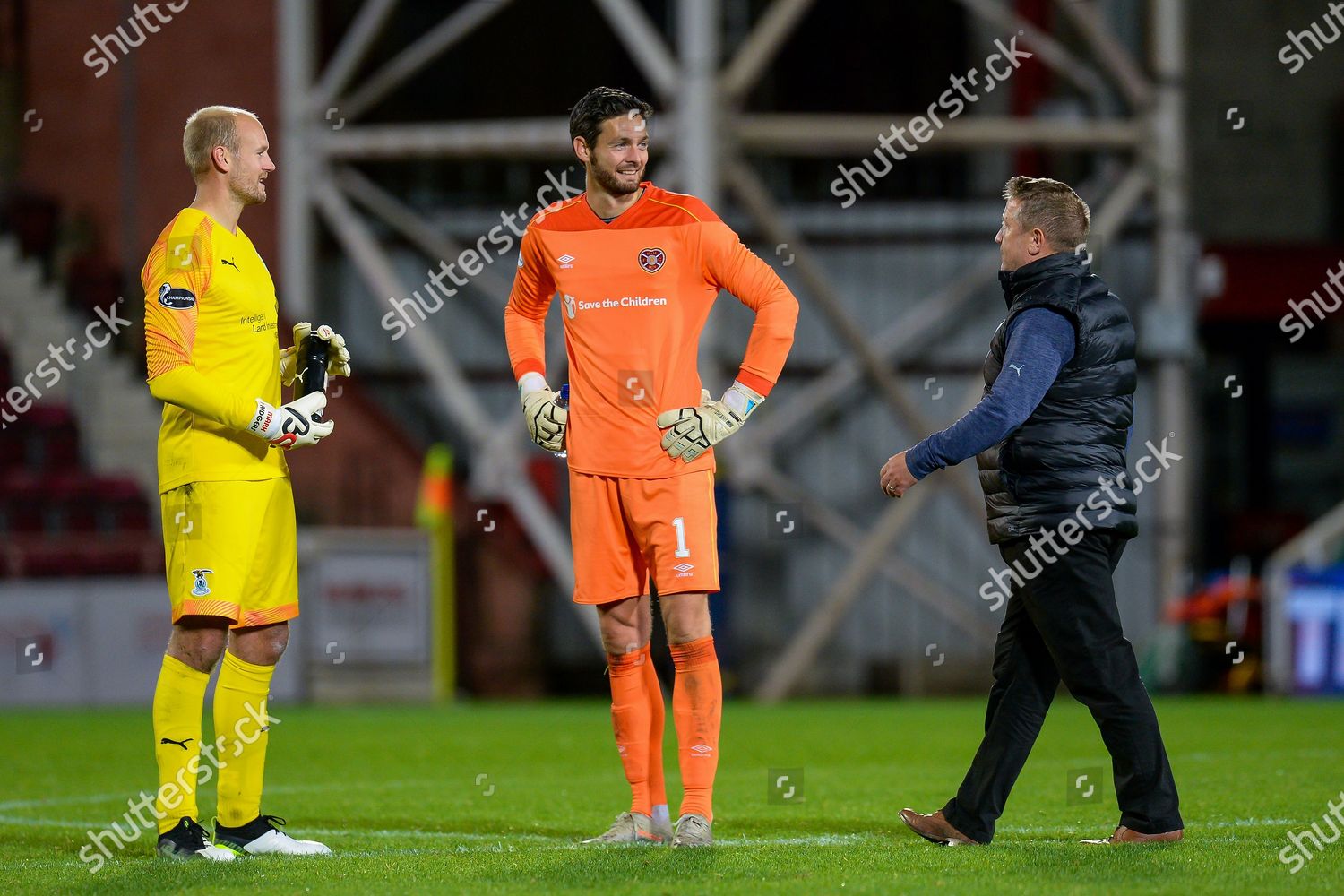 Inverness Manager John Robertson Goes Congratulate Editorial Stock ...