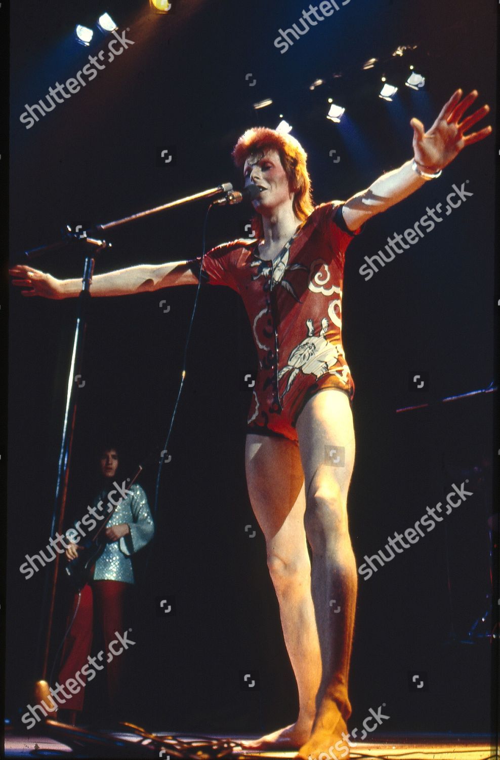 David Bowie Concert Hammersmith Odeon London Editorial Stock Photo ...