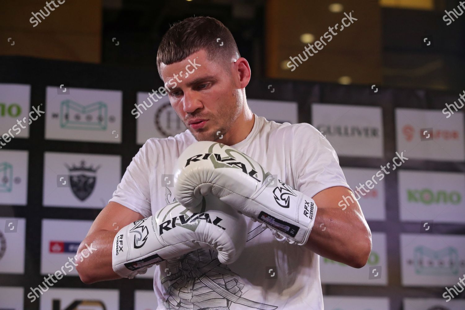 Wbo International Lightweight Champion Denys Berinchyk Editorial Stock ...