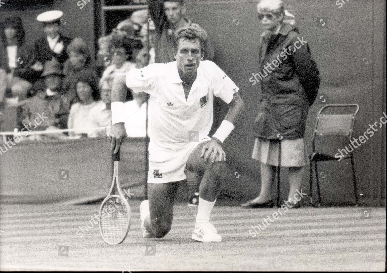 Carte Panini Ivan Lendl 1982 – Rookie Tennis – Superstars – N°317