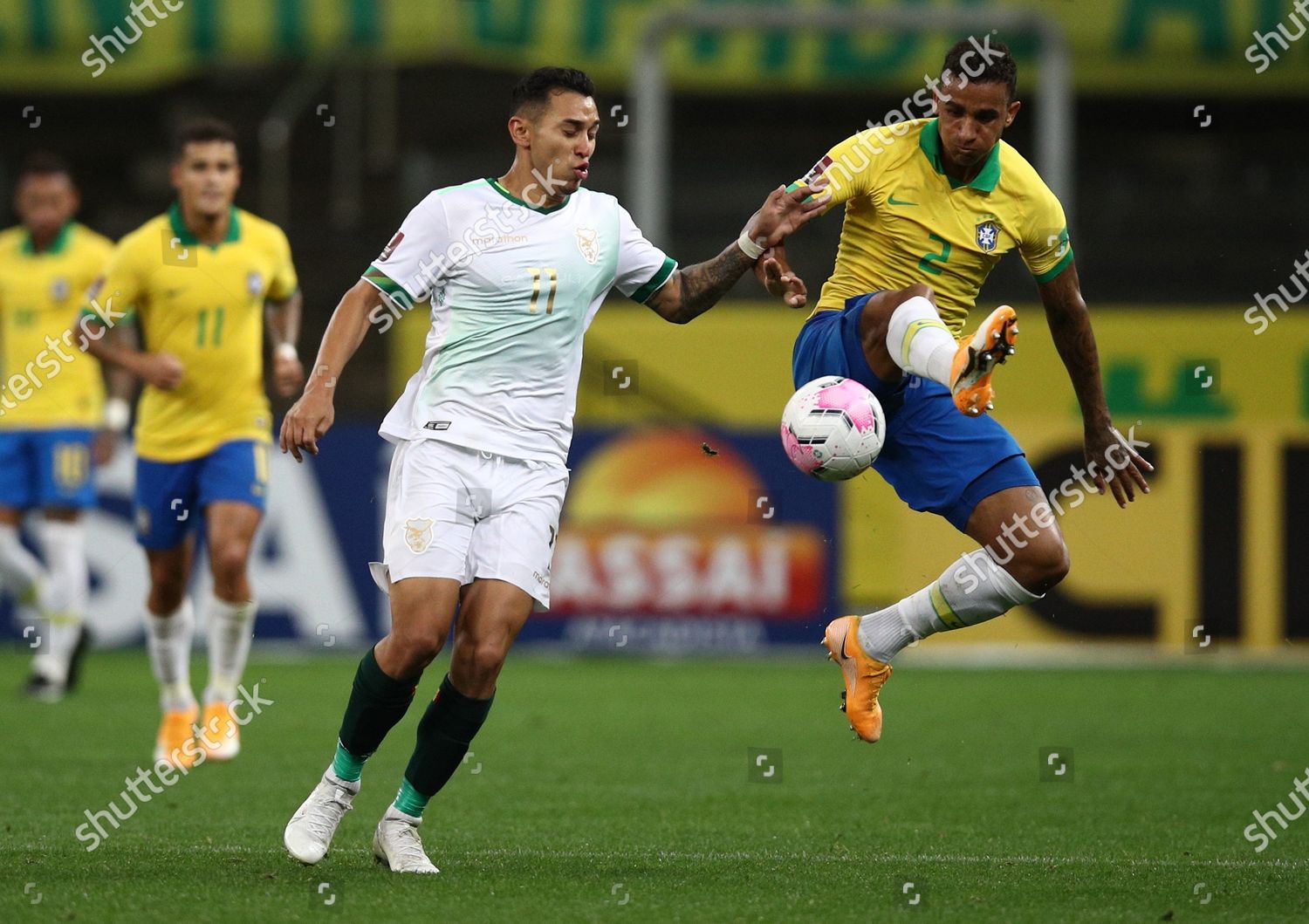 Brazils Danilo R Action Against Bolivias Bruno Editorial Stock Photo Stock Image Shutterstock