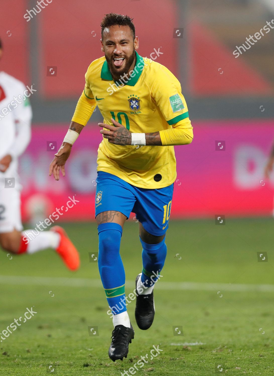 Neymar Jr Brazil Celebrates After Scoring Against Editorial Stock Photo Stock Image Shutterstock