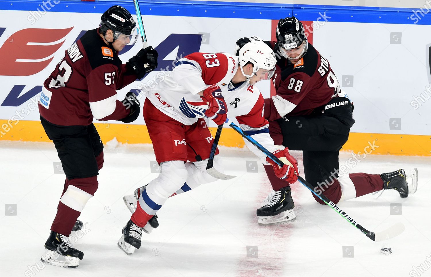 LATVIA-RIGA-ICE HOCKEY-KHL-DINAMO RIGA VS LOKOMOTIV