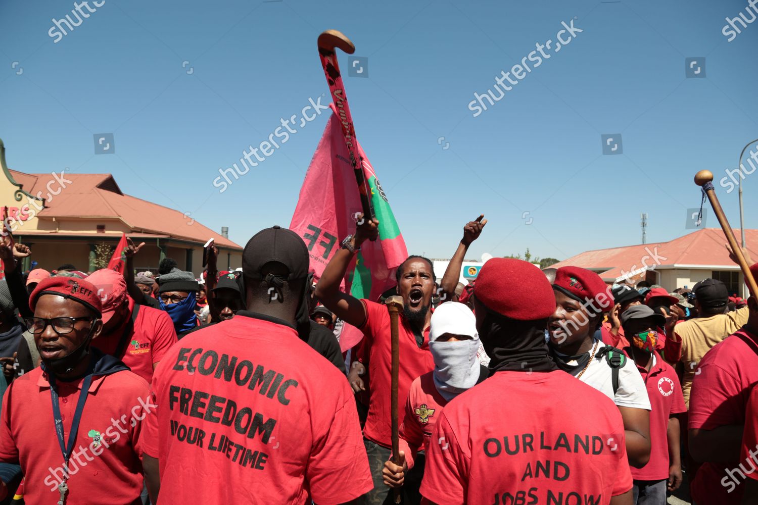 Members Economic Freedom Fighters Eff Julius Editorial Stock Photo