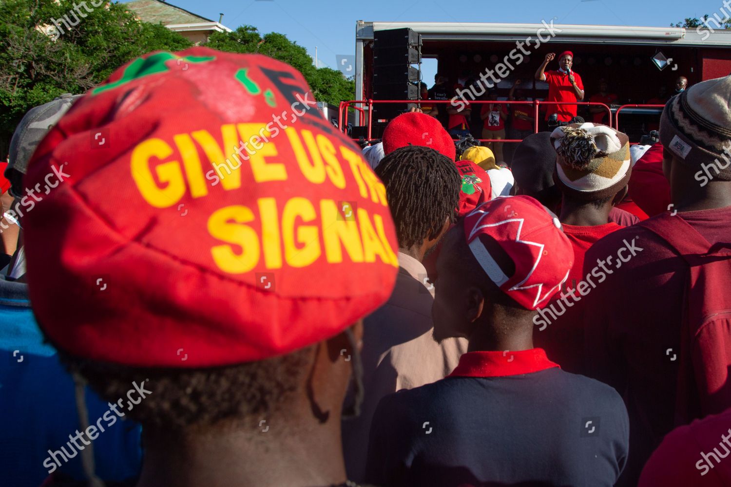 Eff Economic Freedom Fighters Leader Julius Malema Editorial Stock Photo Stock Image Shutterstock