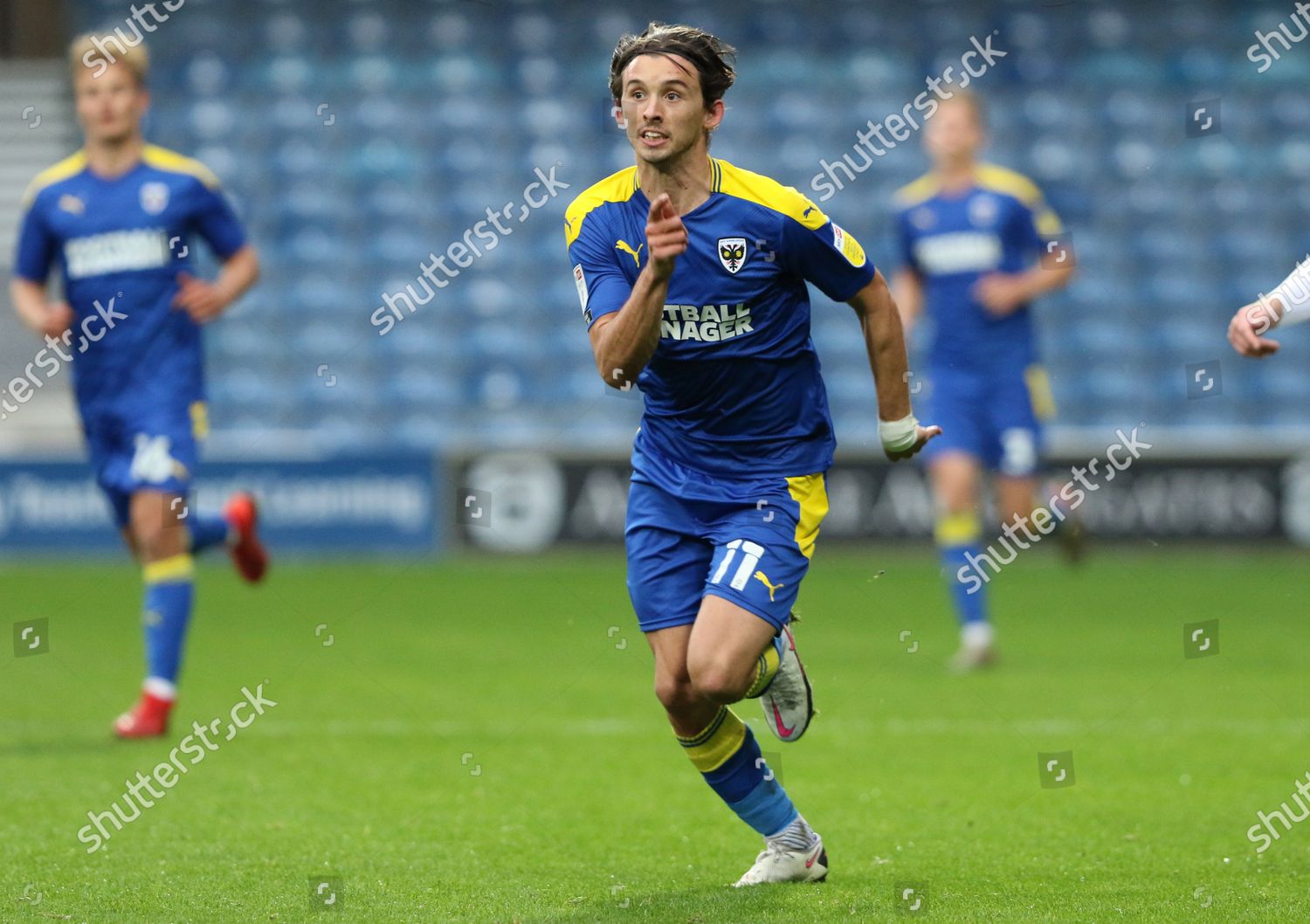 AFC Wimbledon vs Shrewsbury Town, Sky Bet EFL League 1, Football, The Kiyan  Prince Foundation Stadium, London, Greater London, United Kingdom - 17 Oct  2020