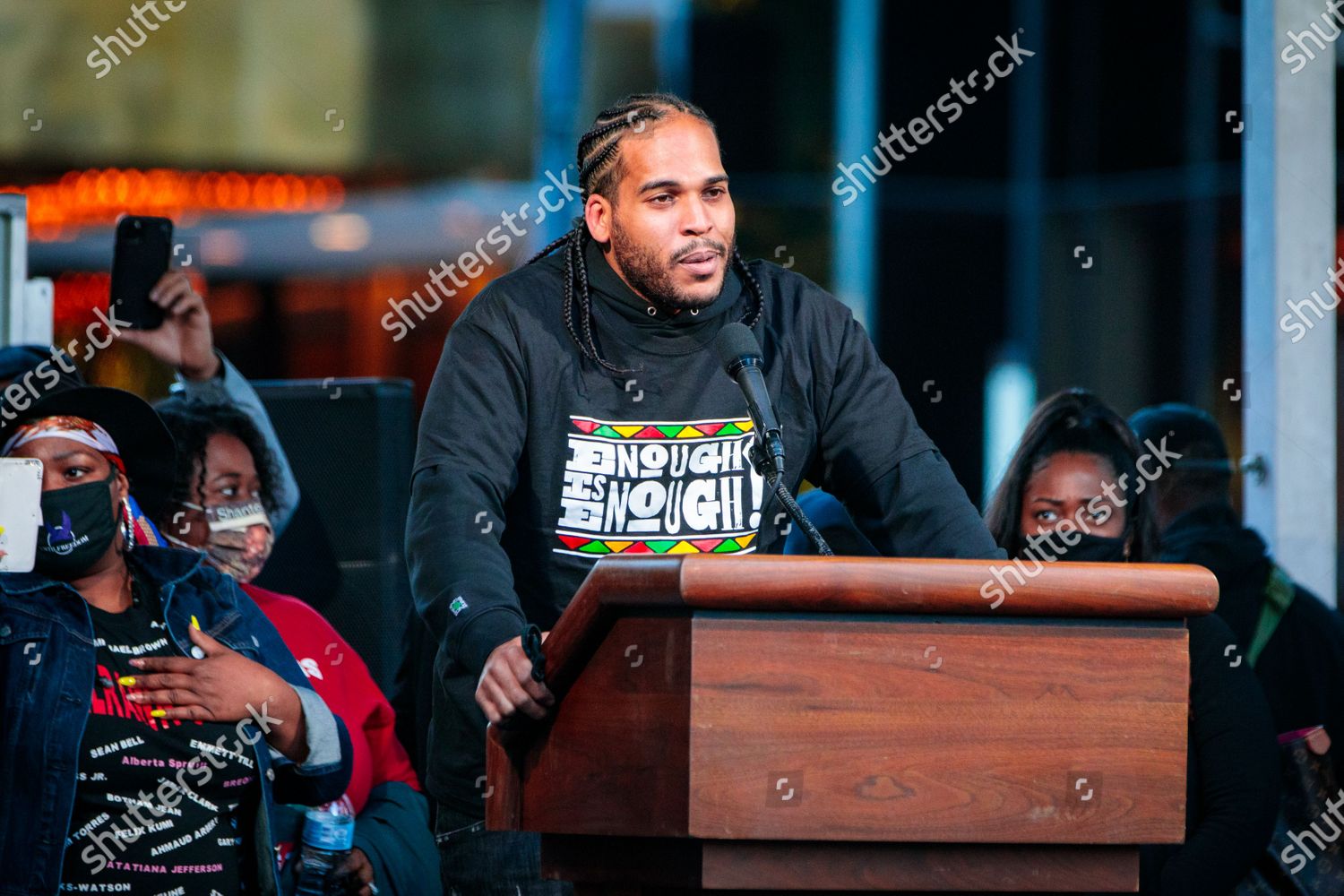 State Emergency Rally Eleanor Bumpurs Breonna Editorial Stock Photo