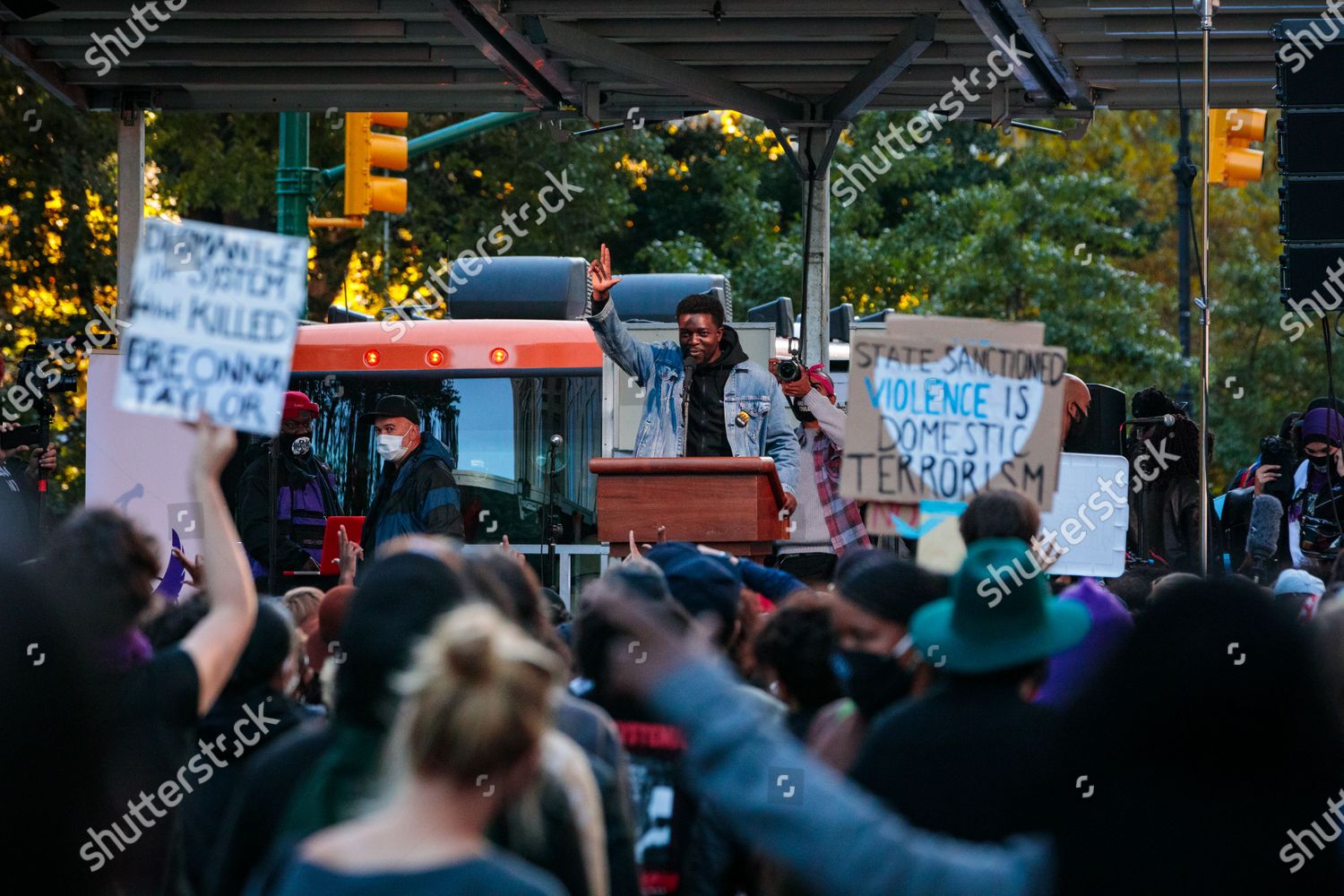 State Emergency Rally Eleanor Bumpurs Breonna Editorial Stock Photo