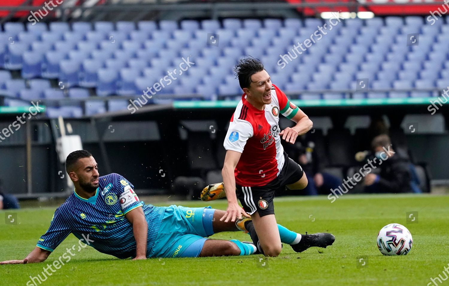 Steven Berghuis Feyenoord Duels Deroy Duarte Sparta Editorial Stock Photo Stock Image Shutterstock