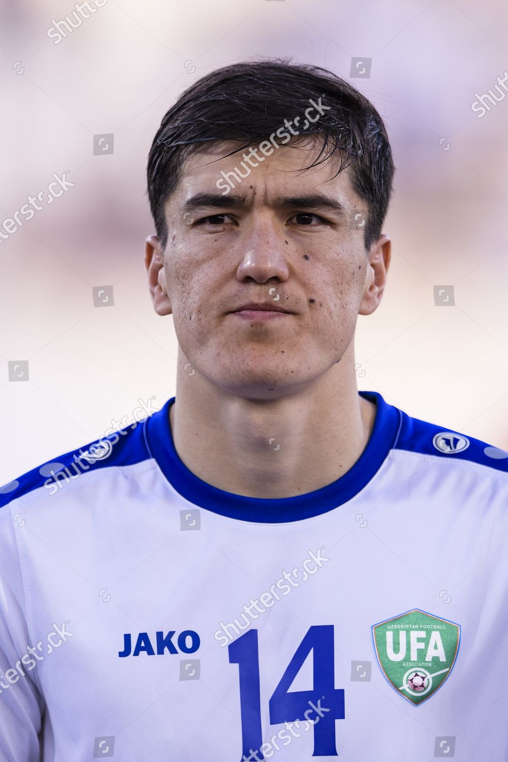 Eldor Shomurodov Uzbekistan Seen Prior Afc Editorial Stock Photo ...