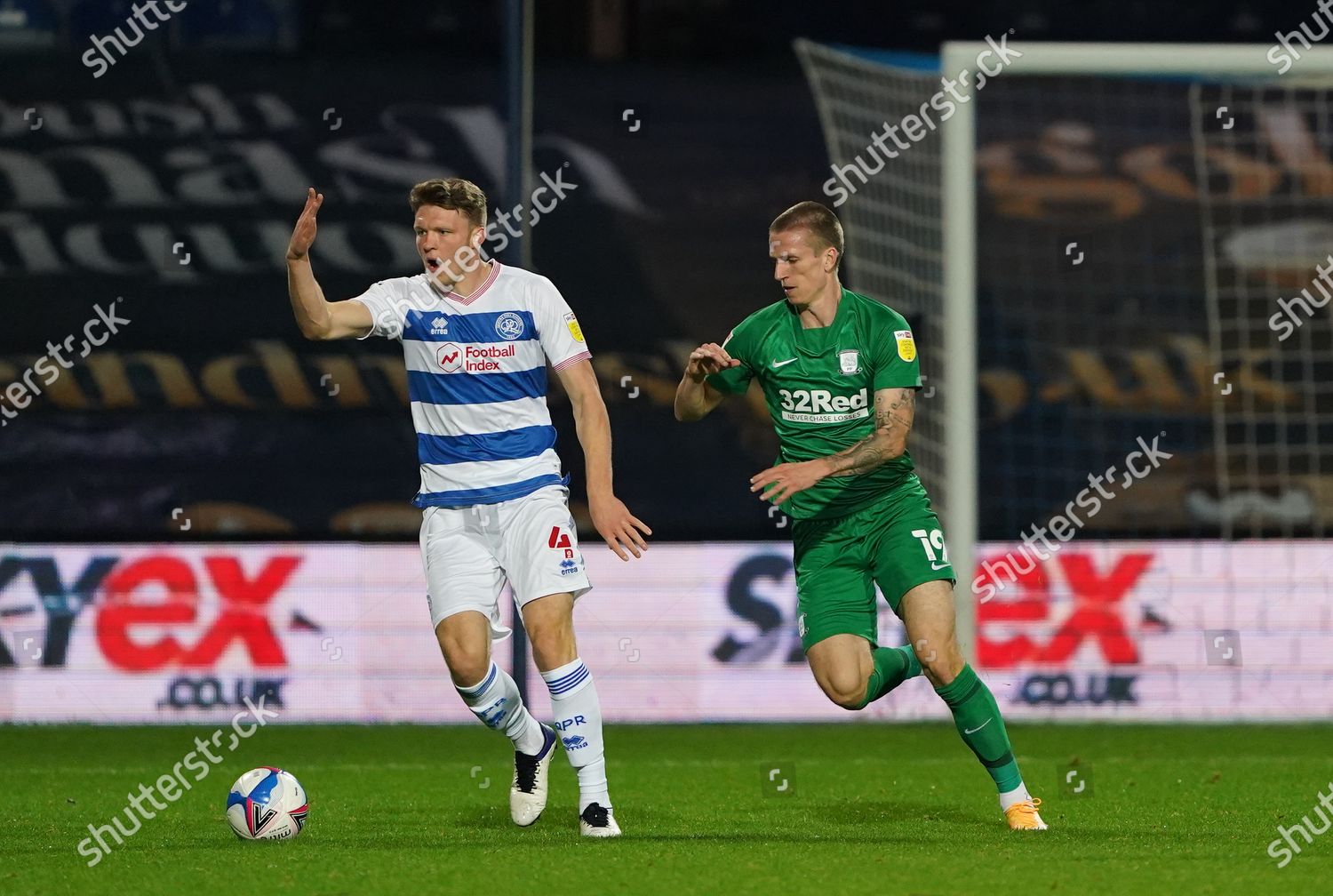 Rob Dickie Qpr Emil Riis Jakobsen Editorial Stock Photo - Stock Image ...