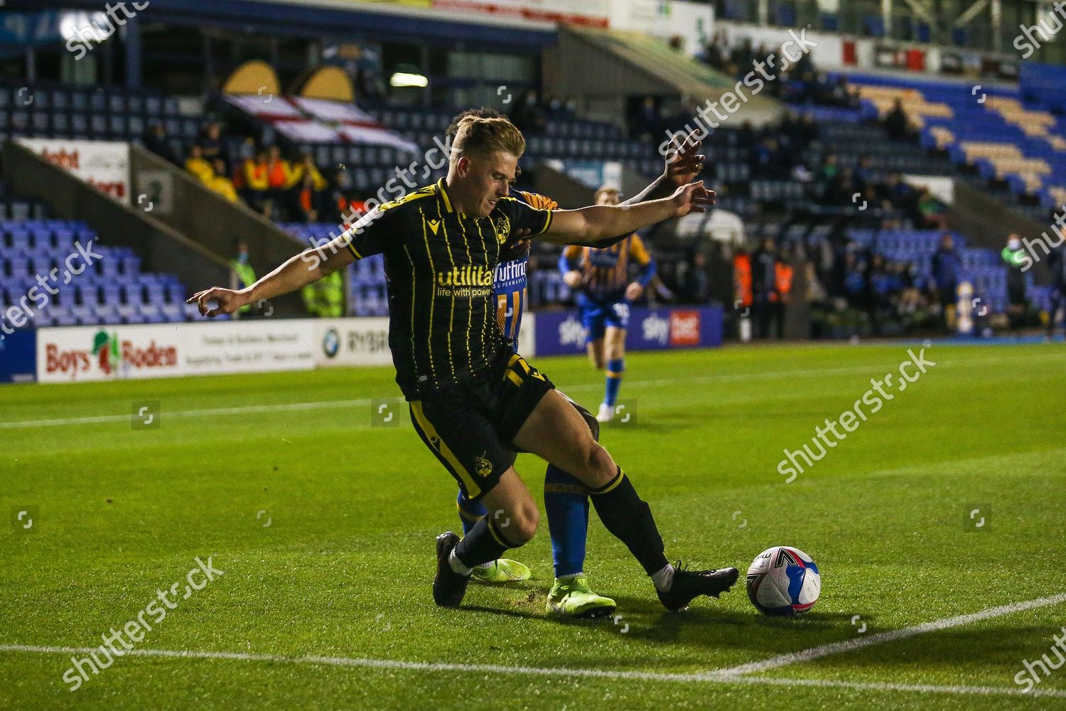 Aaron Pierre Shrewsbury Town James Daly Editorial Stock Photo - Stock ...